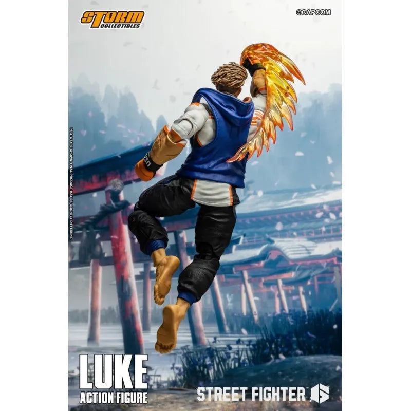 In Stock Storm Collectibles Origianl Street Fighter 4 LUKE Anime full Action Finished pvc Figure Model Toy Gifts for kids