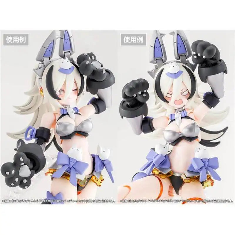 Kotobukiya KP850 Megami Device Puni Mofu Gin Lang Assembled Model Toys Genuine Action Figure Anime Collectible Toy 16CM