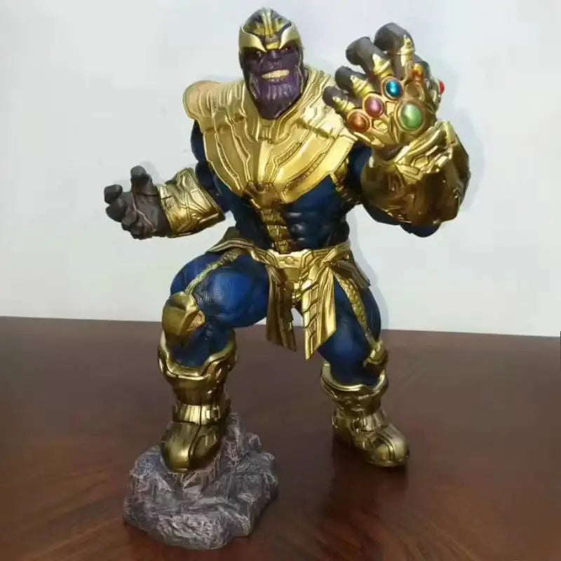 36cm Marvel Avengers Thanos Action Figure PVC Statue Model Collectibles Desktop Decor Room Decoration Brithday Gift