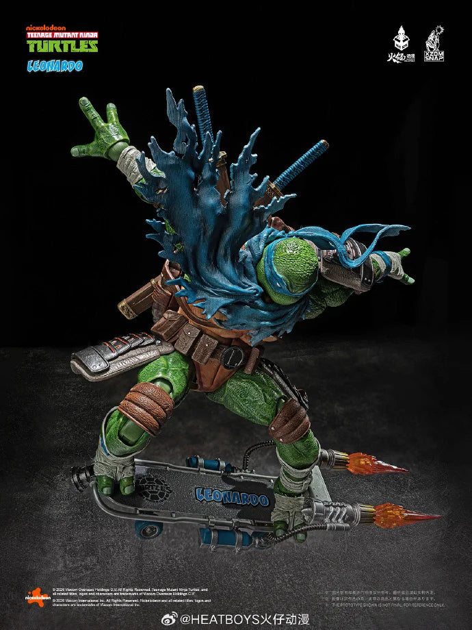 Pre Order HEATBOYS HB0103 Teenage Mutant Ninja Turtles Leonardo Action Figure Deluxe Edition