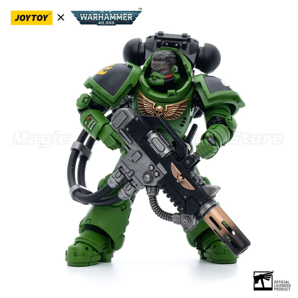 【In Stock】JOYTOY Warhammer 40k Salamanders Eradicators Brother T'Kren 1/18 Action Figure Toy Gift