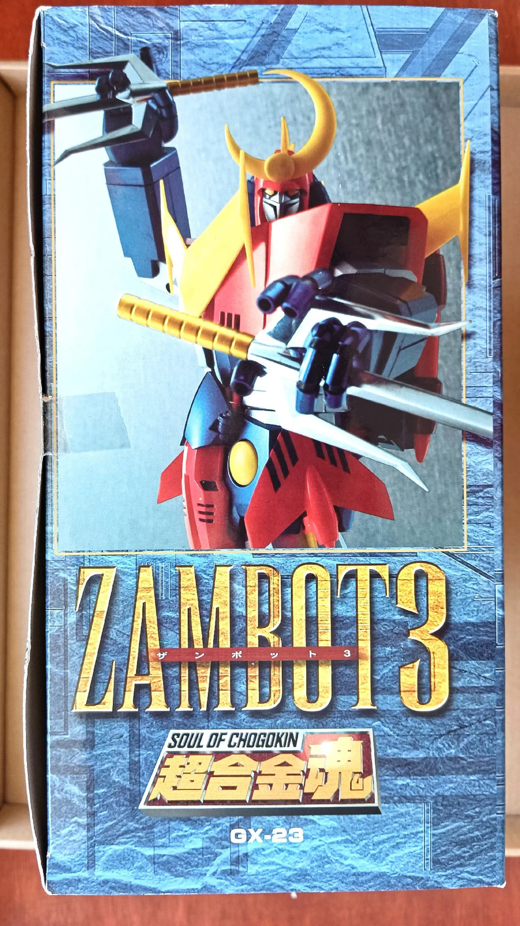 Soul OF Chogokin GX-23 ZAMBOT 3 Alloy Action Figure Toy Model 26cm