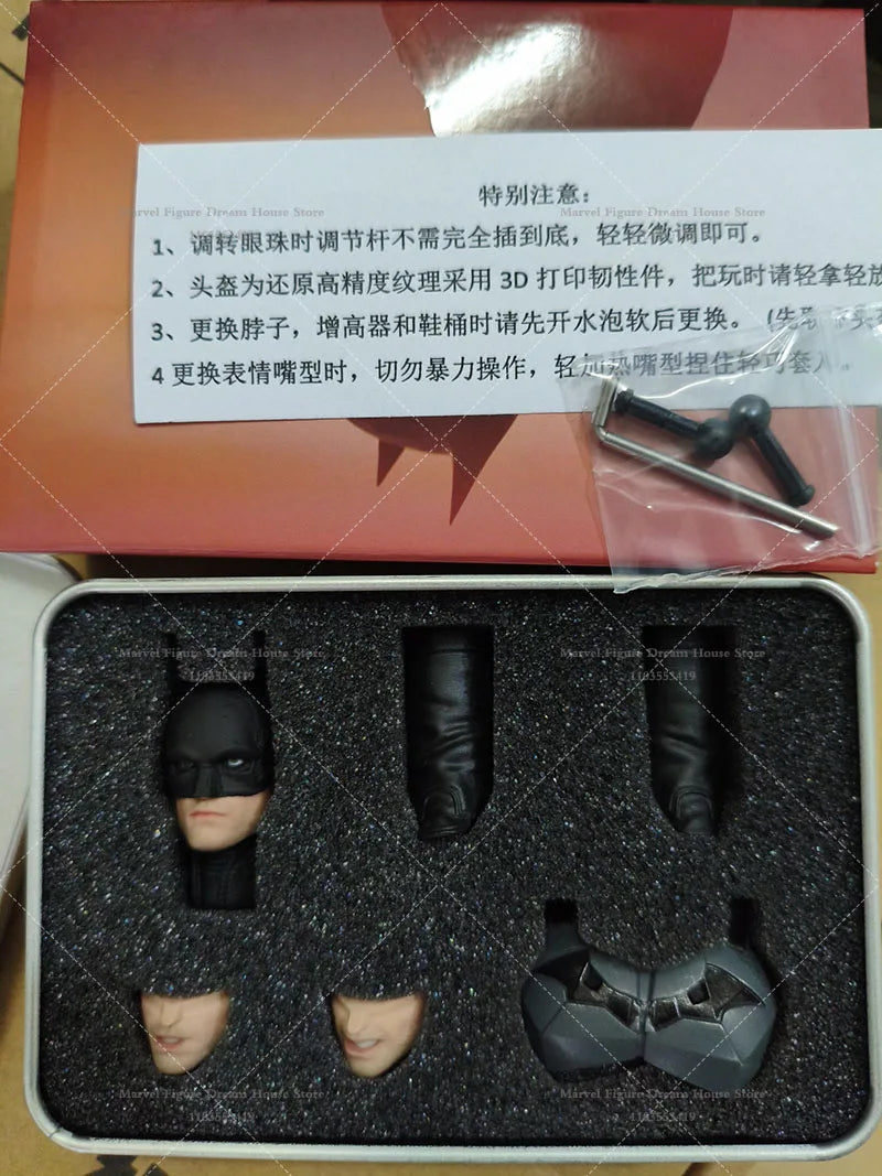 1/12 Scale Helmet Mouth Shape Cuirass Boot Shaft Linker Male Accessory Replaceable Kits For mezco 6-inch Action Figure Soldier
