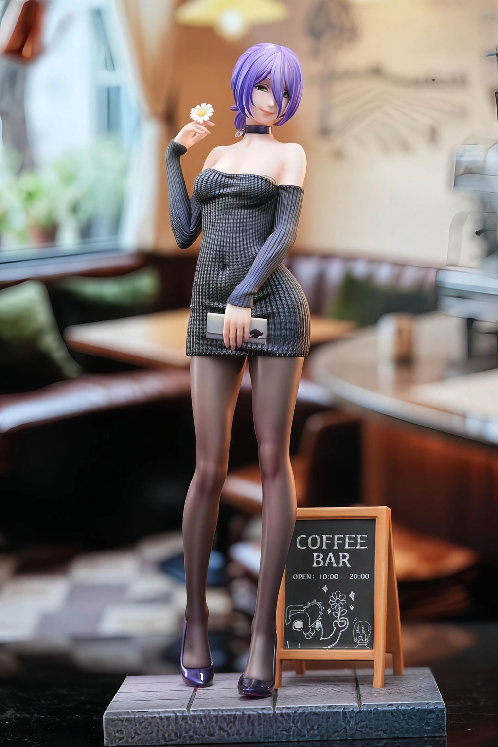 Banquet Gown Reze Figure Anime GK Model Figurine, Trendy Toy, Statue, Merchandise, Table Decoration, Birthday Gift, Popular Item