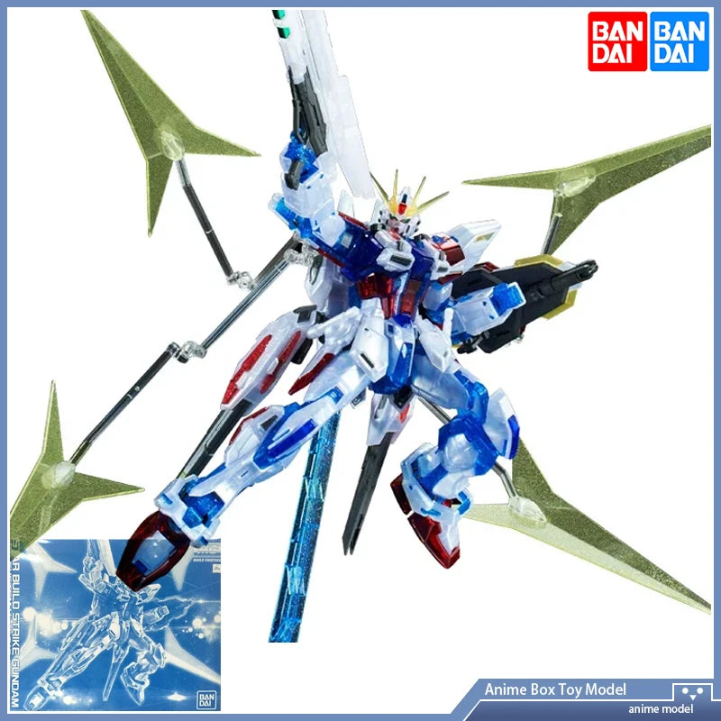 Gundam BANDAI PB MG 1/100 GAT-X105B-ST Star Build Strike  (RG System Ver.) Assembly Model Action Toy Figures Christmas Gift