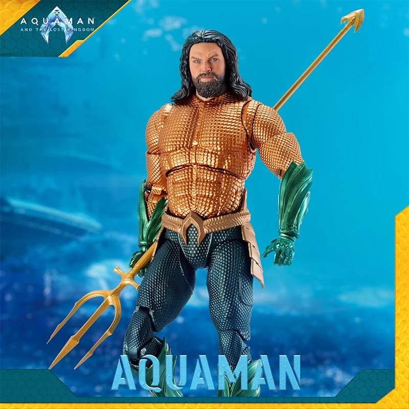 Fondjoy Toys Aquaman Model 1/9 Scale Action Figure DC movie Aquaman role Action Model Collectible Toy In Stock Boy Birthday Gift