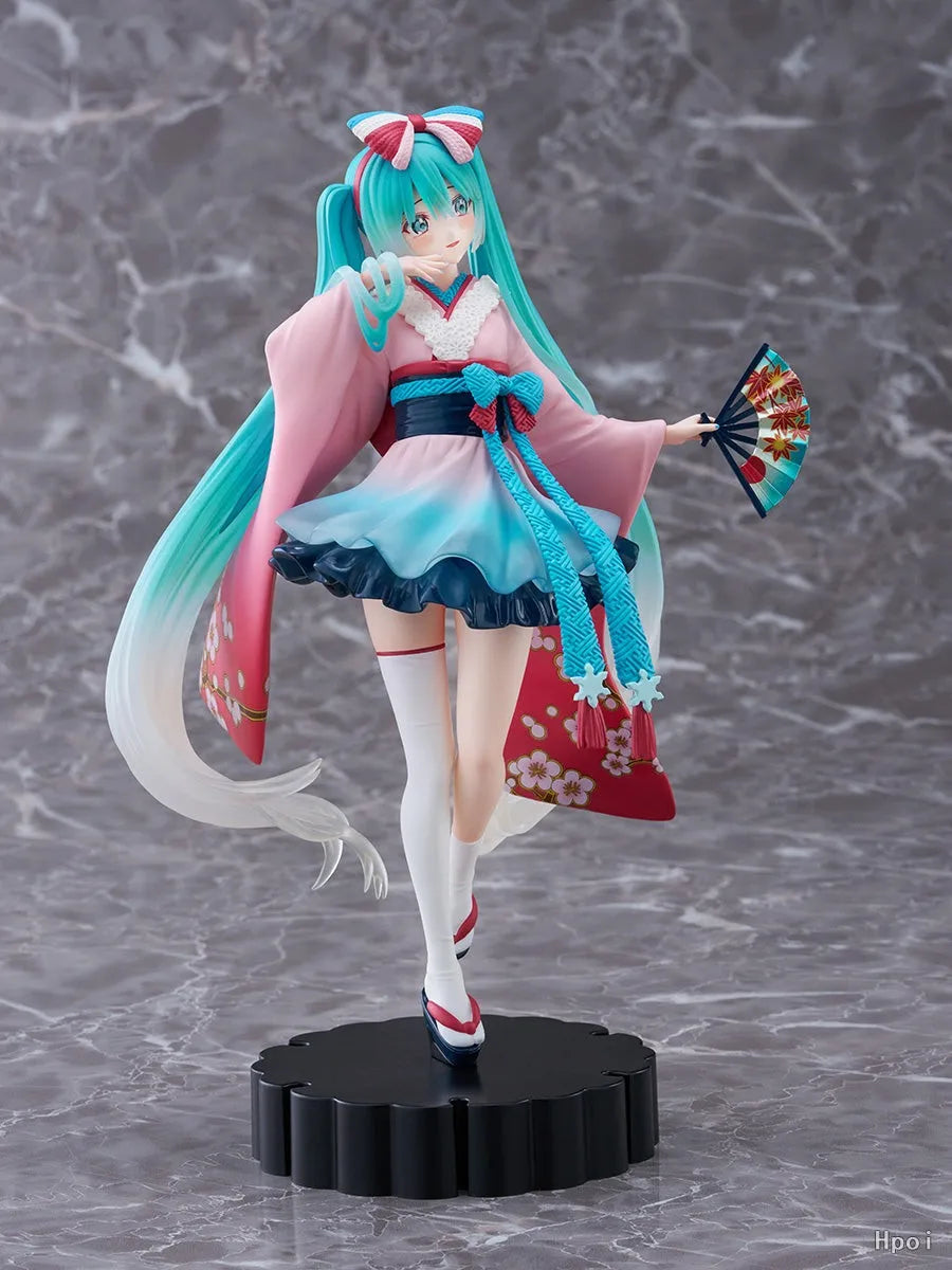 【In Stock 】Original FuRyu TENITOL Piapro Hatsune Miku NEO TOKYO Series KIMONO Figure Gift