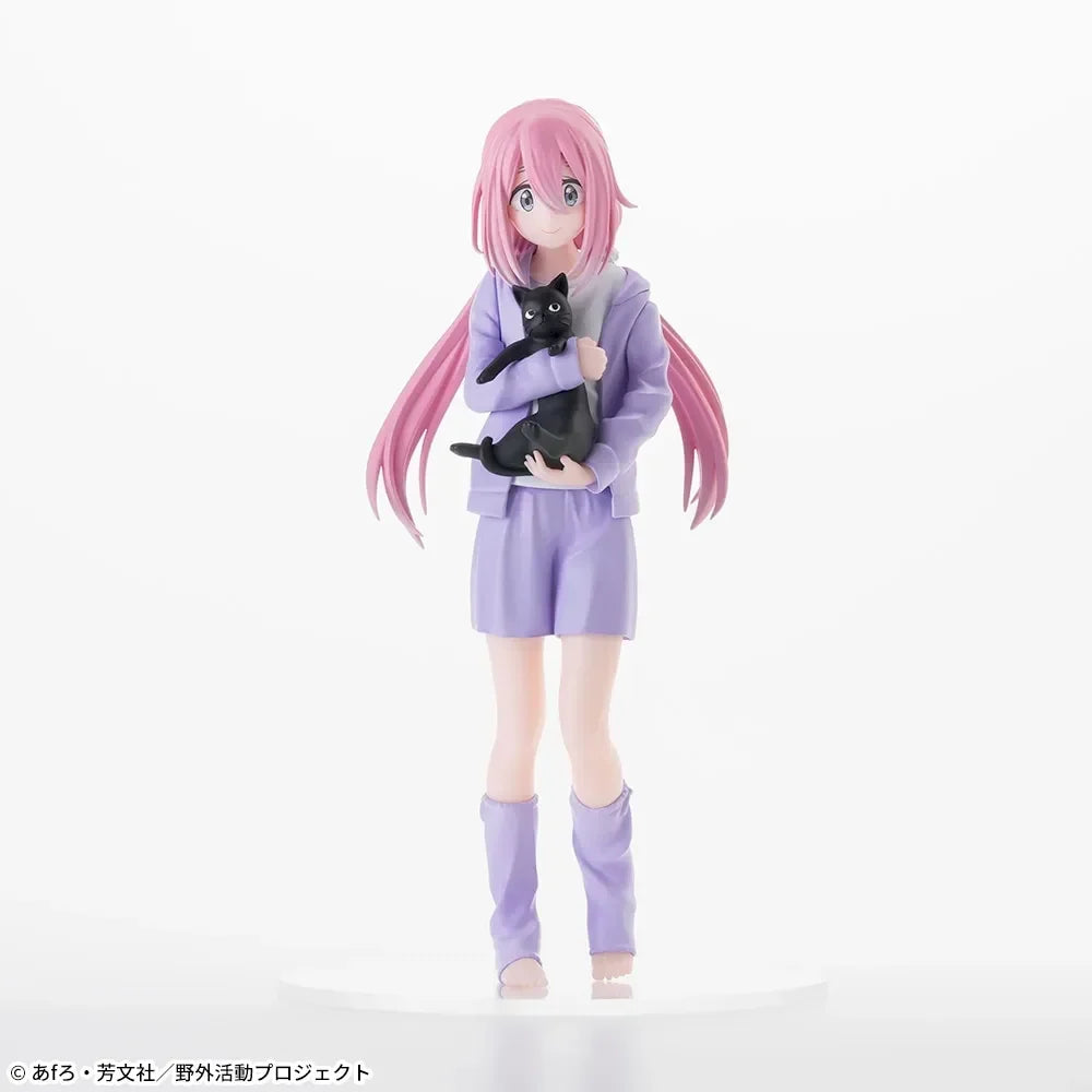 SEGA Desktop×Decorate Laid-Back Camp Kagamihara Nadeshiko Ayano Toki Shima Rin Anime Figure Toys Collections PVC Model Gift