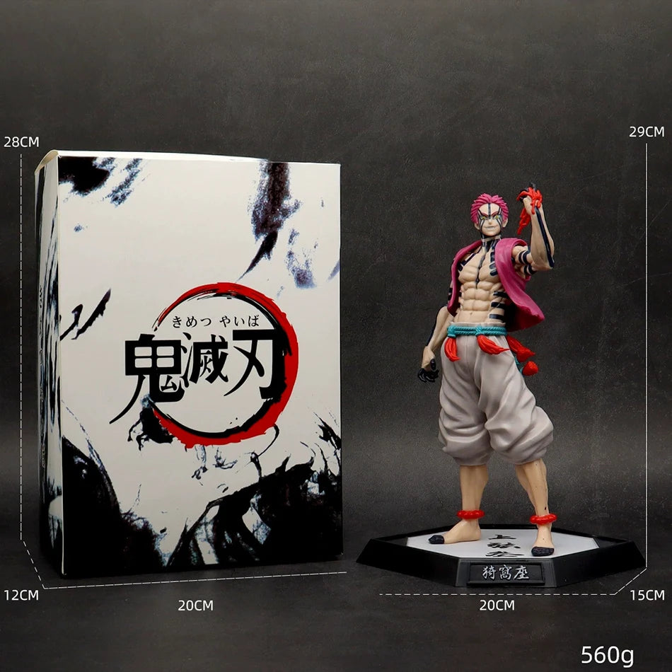 Anime Demon Slayer Kimetsu No Yaiba Figure Giyuutarou Daki Kokushibo Tsugikuni Yoriichi Douma Inosuke Action Figures Model Toys