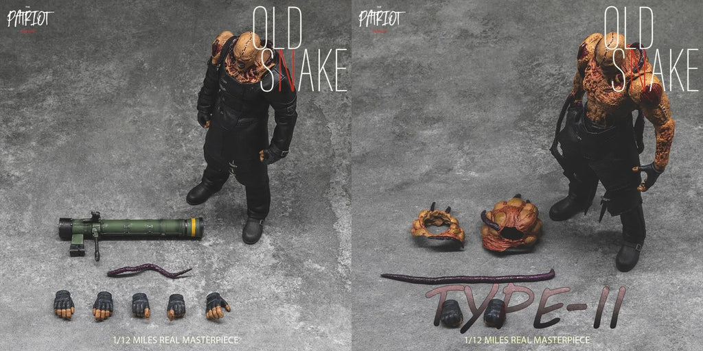 In Stock Patriot 1/12 Nemesis-T Type Tracker Resident Evil BIG BOSS Action Figure ACG Model Trendy Toy Desktop Doll Collectibles