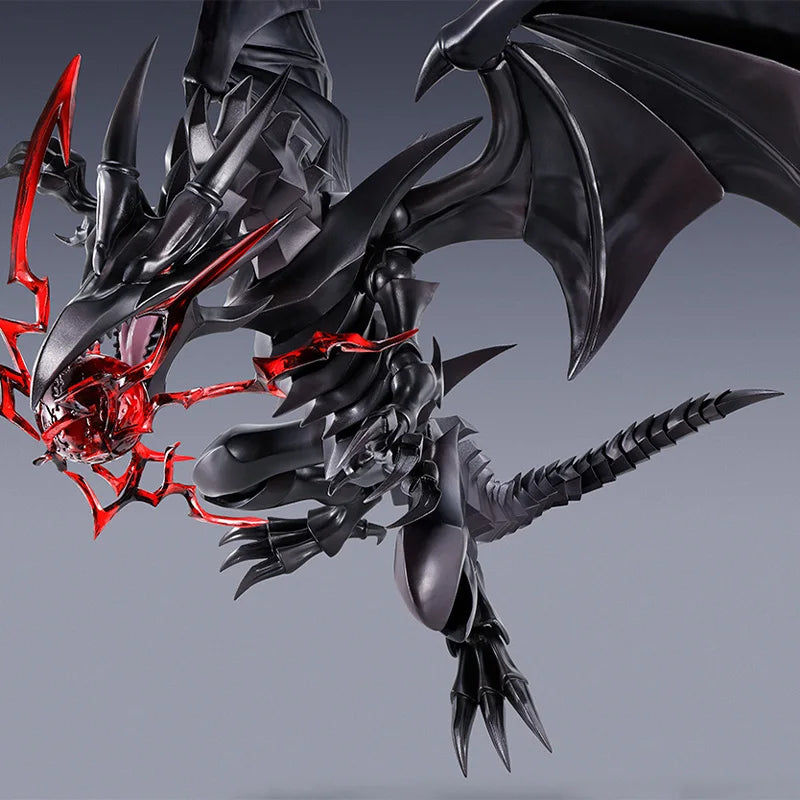 Bandai Original Box SHM S.H.MonsterArts Red Eyes Black Dragon In Stock Anime Action Figure Model Kit Toy Gift For Children Toys