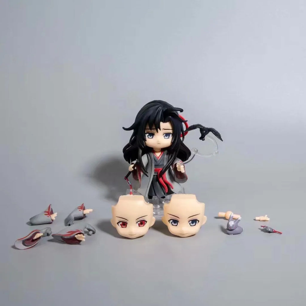 10cm Mo Dao Zu Shi Wei Wuxian Yi Ling Lao Zu 1068 1109 1229 action figure toys collection Christmas gift doll with box