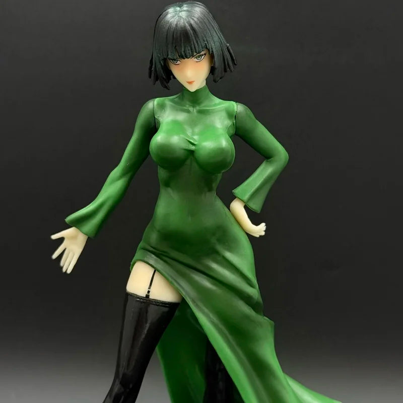 Нова гореща фигурка на One Punch Man, Фубуки 22 см, модел от смола, боядисана завършена версия, аниме фигурка, пластмасов модел, играчка, подарък