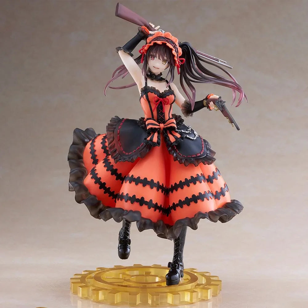 In Stock Taito Original Genuine Date A Live IV Tokisaki Kurumi Artist MasterPiece+ Zafkiel 23cm Collections Model Toy Figures