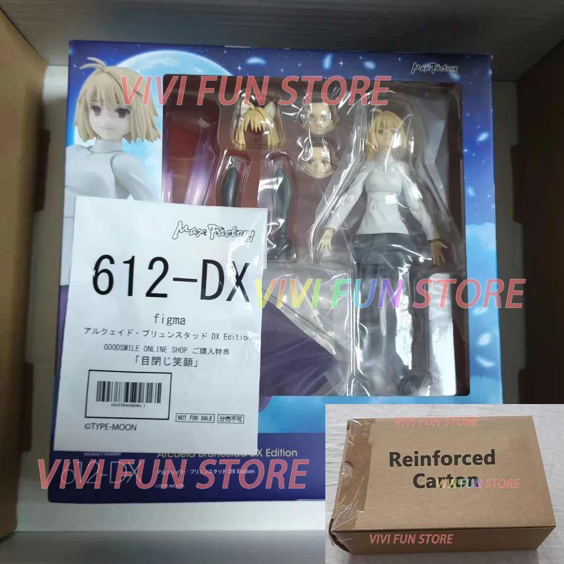 In Stock Original Figma 612 Arcueid Brunestud Movable Model Toys Fate/EXTRA Game role Max Factory MF Berserker