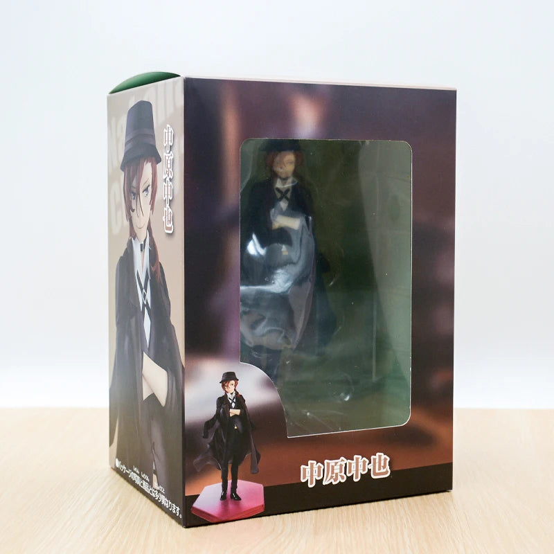 18cm POP UP PARADE Bungo Stray Dogs Nakahara Chuuya Anime Figure Osamu Dazai Action Figure Edogawa Rampo Figurine Model Doll Toy