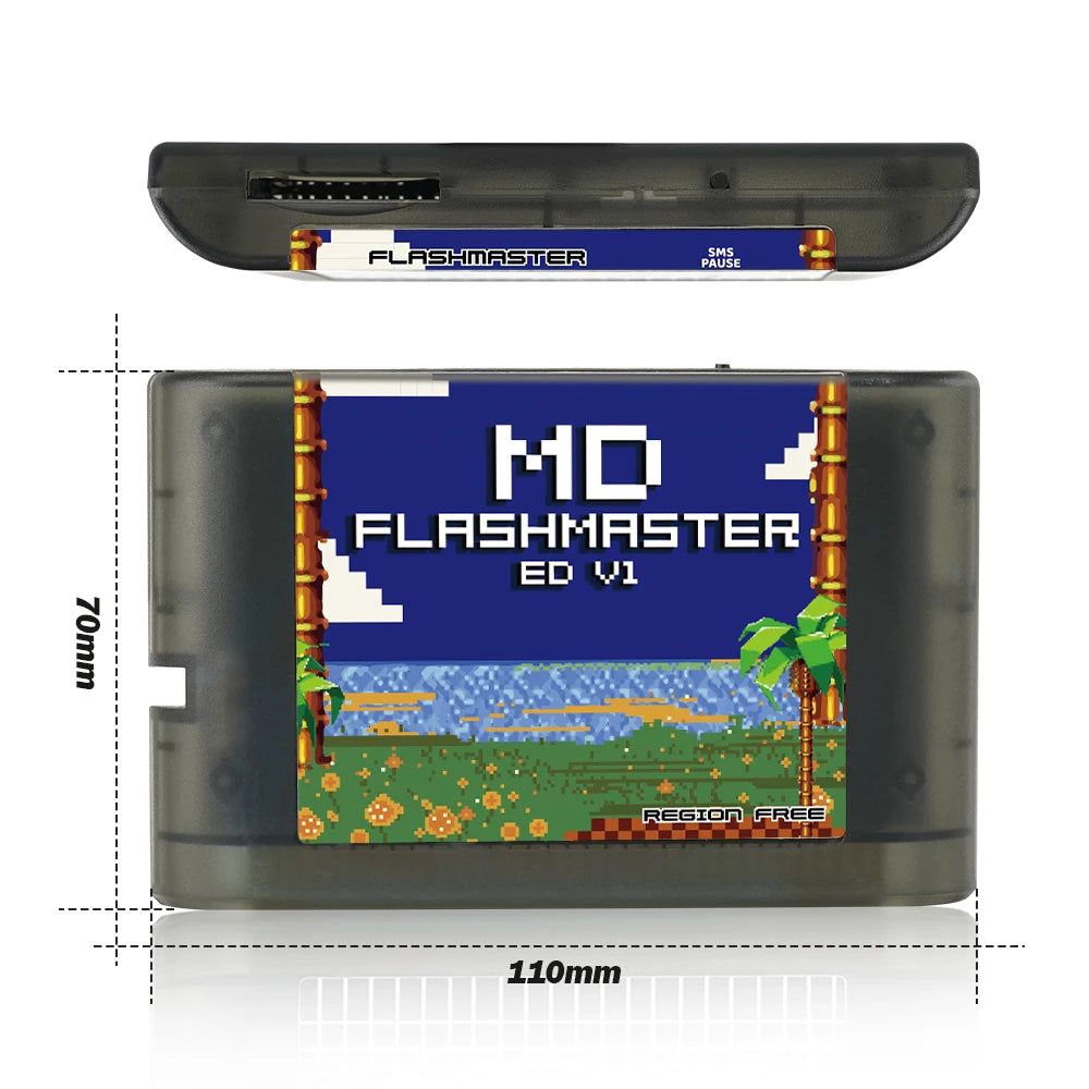 Mega Drive V1 4000 in 1 With 8GB TF Card MD V1 Game Card For SEGA Genesis Mega Drive Master System Game Console