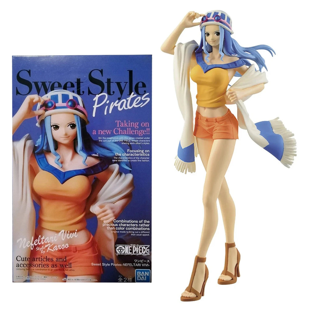 Anime One Piece Figur Sweet Style Pirates Nefeltari Vivi GRANDLINE JOURNEY Boa Hancock Nami Actionfigur Modell Spielzeug auf Lager