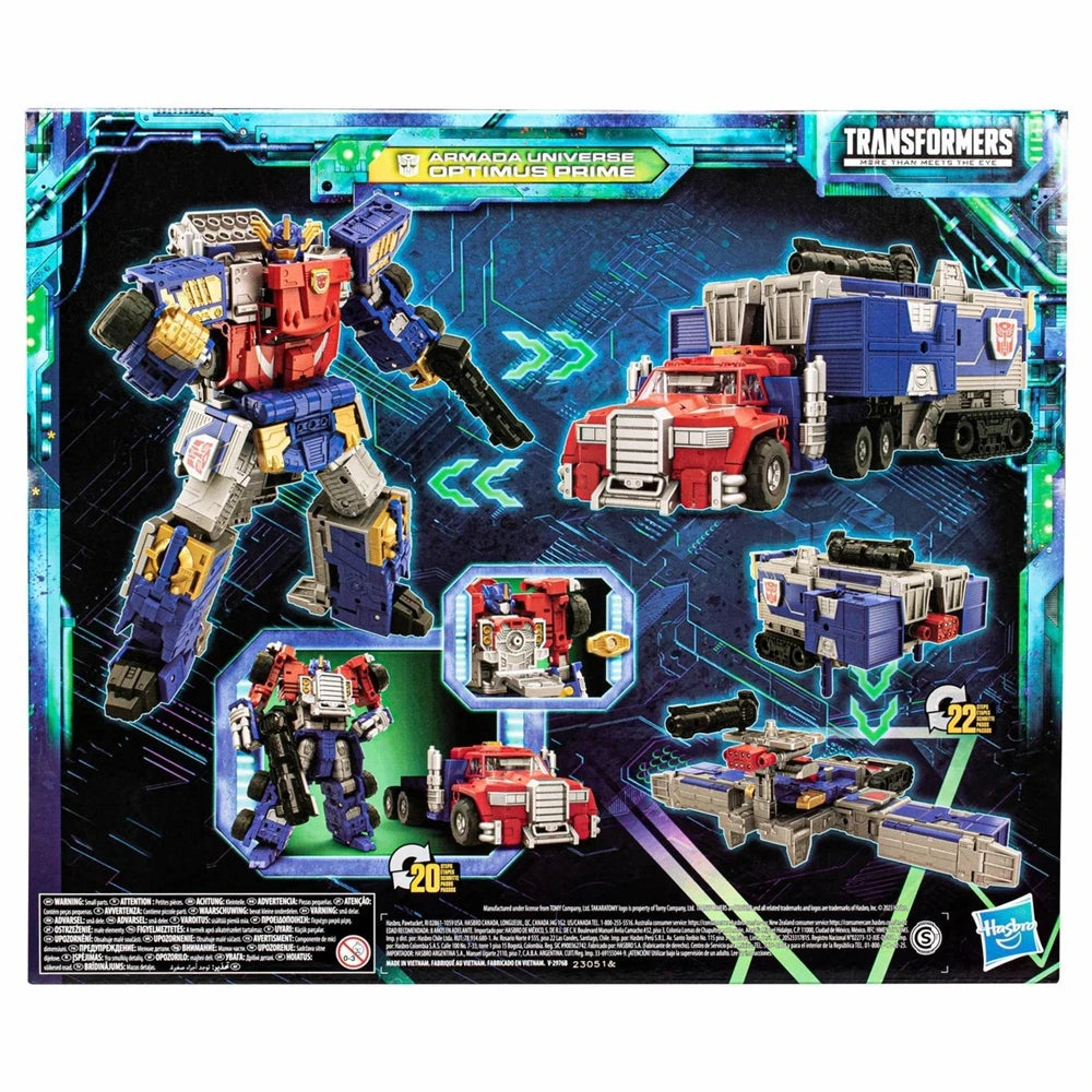 TAKARA TOMY Transformers Toys Legacy Evolution Commander Armada Universe Optimus Prime Toy 7.5-inch Action Figure Gift F6160