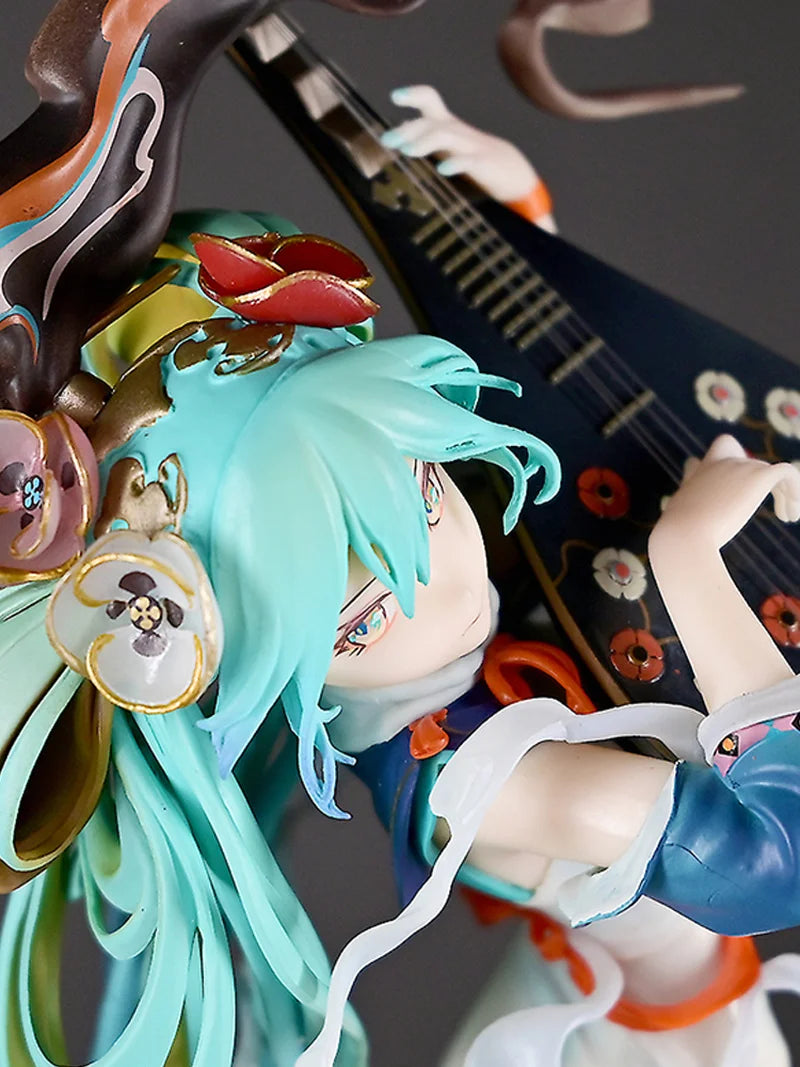 Long Hair Hatsune Miku Anime Themed Desk Decoration Sculpture Figure Cute Girl Toy Model Collectible Item For Fans Of Anime