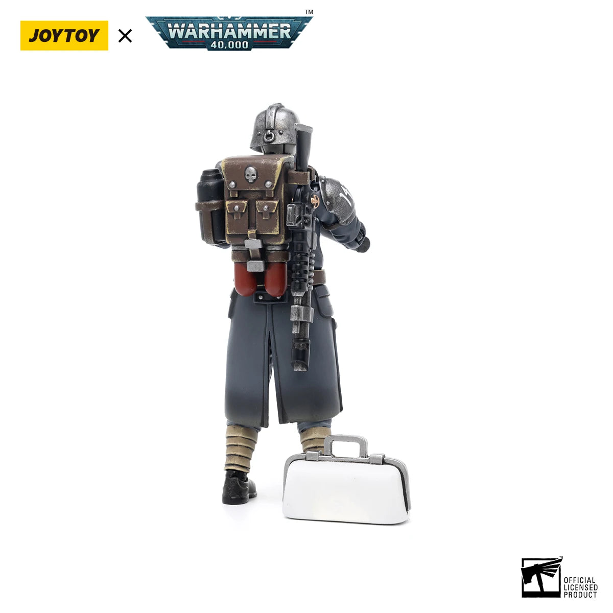 JOYTOY Warhammer 40K action figure 1/18 Astra Militarum Death Korps of Krieg Veteran Squad Guardsman Medic figures Toys