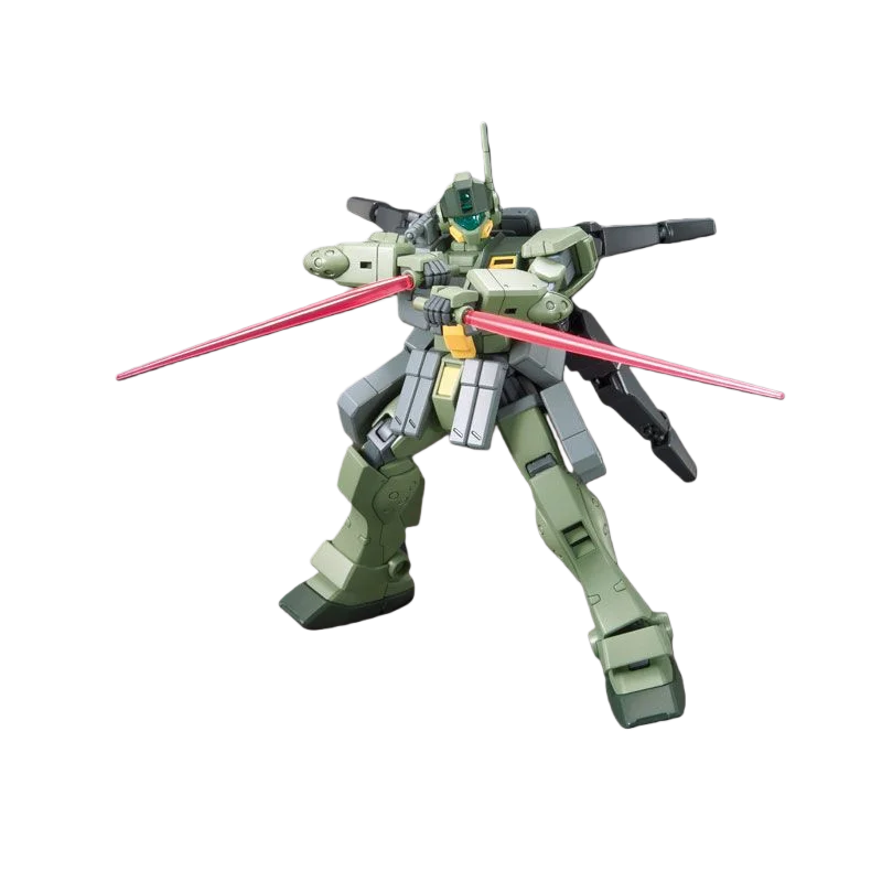 BANDAI 1/144 HGBF 010 GM Sniper K9 Action Figures Gundam Build Fighters Anime Model Kit Toys for Boys Original Box Collection