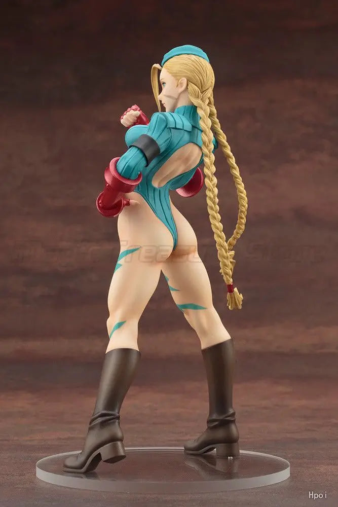 【MT】Original KOTOBUKIYA Street Fighter X Bishoujo BISHOUJO Street Fighter Zero Cammy White 1/7 Scale Figure Toy Collectible