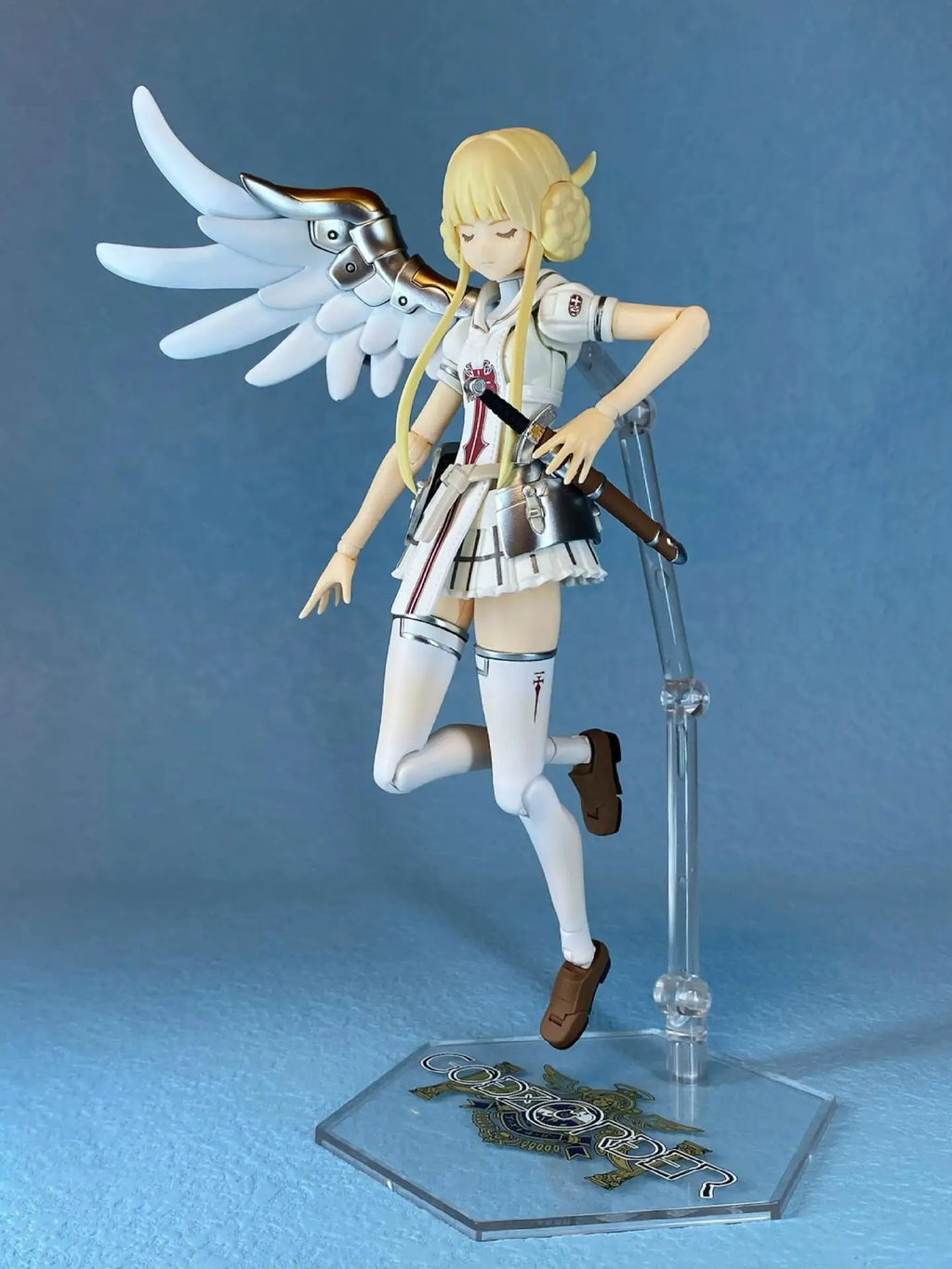 Genuine Max Factory Max Plamax Model Series Godz Order Series GO-01 Yuri Godbuster and GO-02 Megumi Asmodeus Boy's Gift