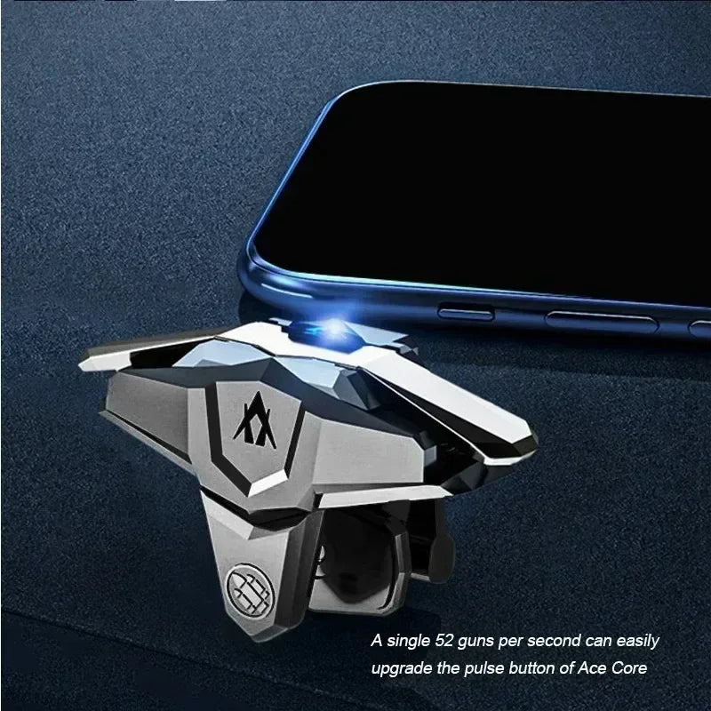 JS66 Universal Mobile Phone Game Controller Aim Shooting L1 R1 Gaming Key Button for IOS Android Gamepad Pulse Physical Trigger