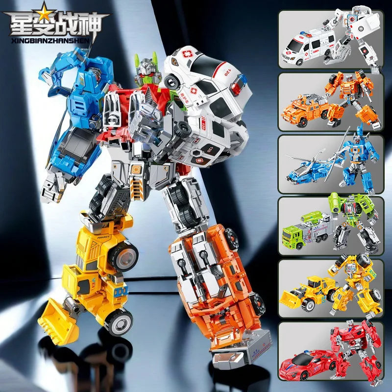 Transformation Defender Defensor Bruticus Devastator predaking Figure Toys