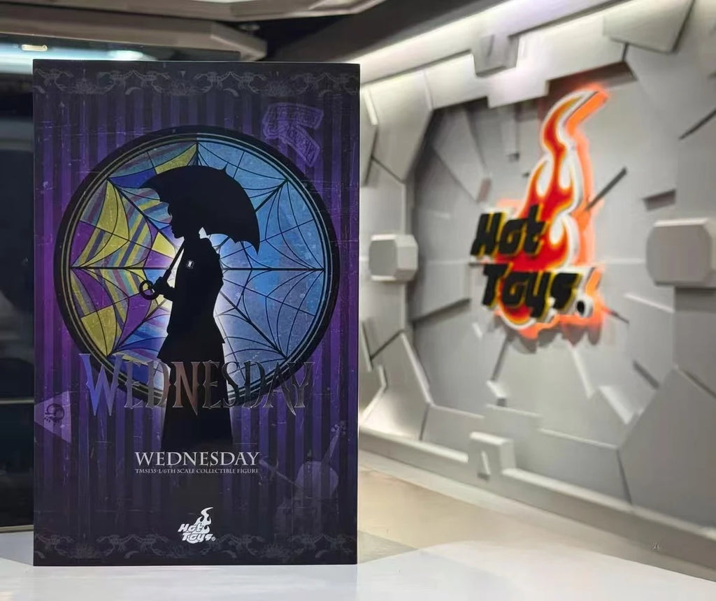 [In Stock] HOTTOYS HT 1/6 Wednesday TMS135 Naraku Gakuin Style Action Figure Soldier Set Figure Collectible Toy