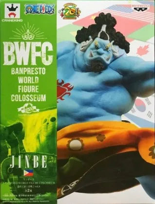 Auf Lager: Bandai Original Banpresto ONE PIECE BWFC Jinbe Anime-Actionfigur, Modellfigur, Spielzeug