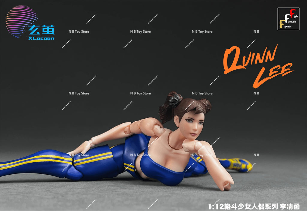 In Stock Original Xcocann Studio 1/12 Female Fighting Figure Quinn Lee Mountainmoon Pj01 Accessory Kit Collectible Model Toy Set