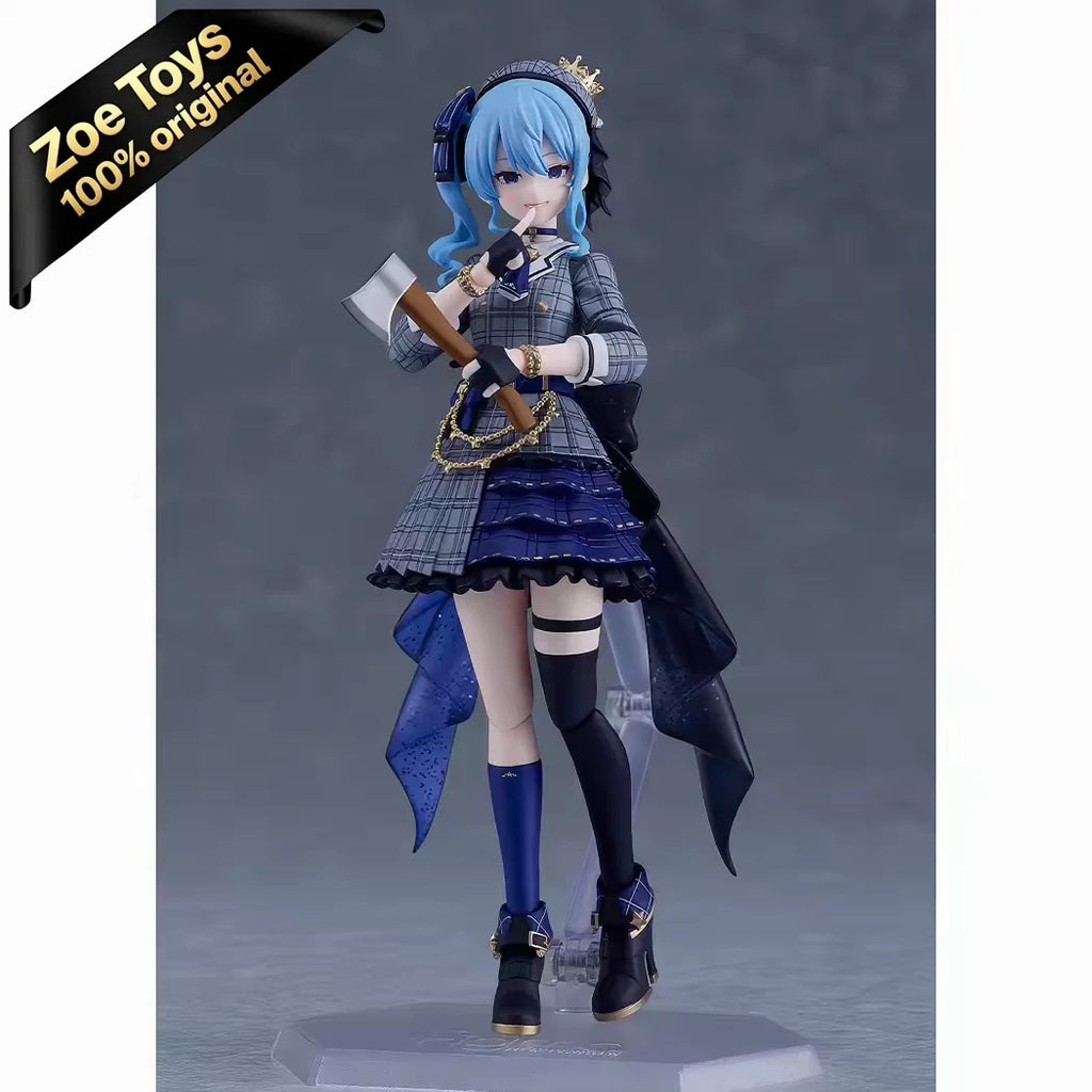 100% Authentic GSC Figma 642 Hoshimachi Suisei Hololive VTuber Action Figure Official Licensed in Stock