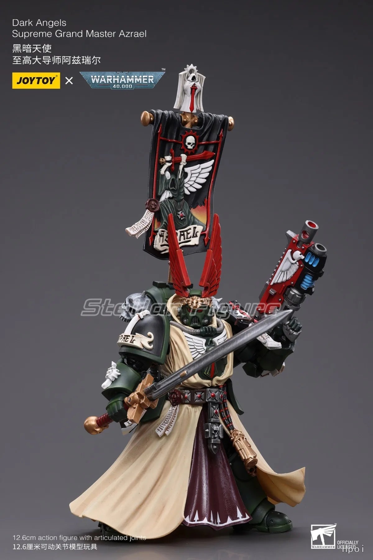 【SF】JOYTOY 1/18 Action Figure Dark Angels Supreme Grand Master Azrael Model Toys Gifts Collection Ornaments