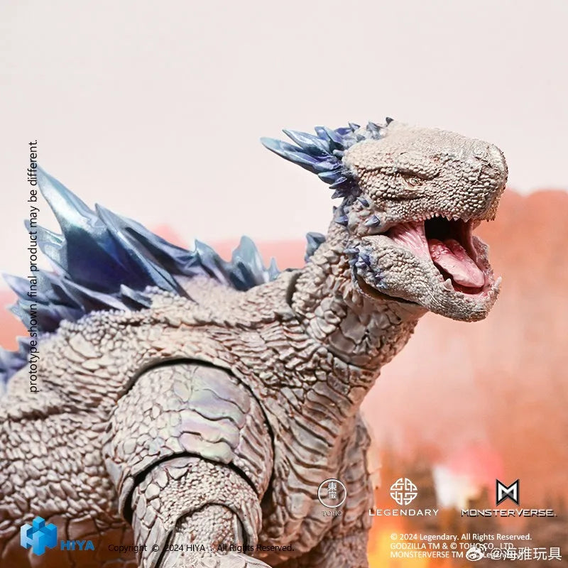 New HIYA Toys Original Snow Magic Stone Mu Mobile Monster Handmade Model Toy Decoration Collectibles Gift for Boys in Stock