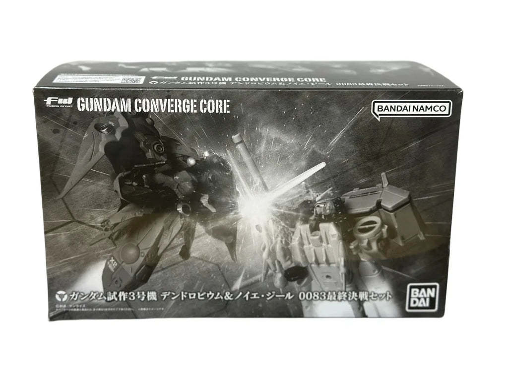 Bandai Original FW Gundam Converge Core Anime Figure AMX-002 Neue Ziel＆GP03D Gashapon Shokugan Collectible Toys Gift For Kids