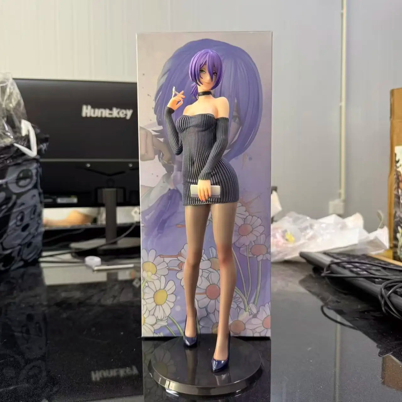 Banquet Gown Reze Figure Anime GK Model Figurine, Trendy Toy, Statue, Merchandise, Table Decoration, Birthday Gift, Popular Item