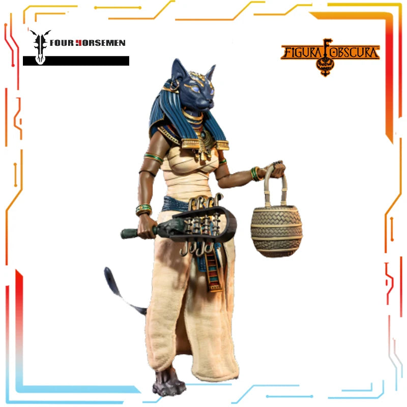 Four Horsemen Studios 1/12 finished product movable Figura Obscura Anubis/Santa Claus/Buster/Frankenstein/Ganesh character model