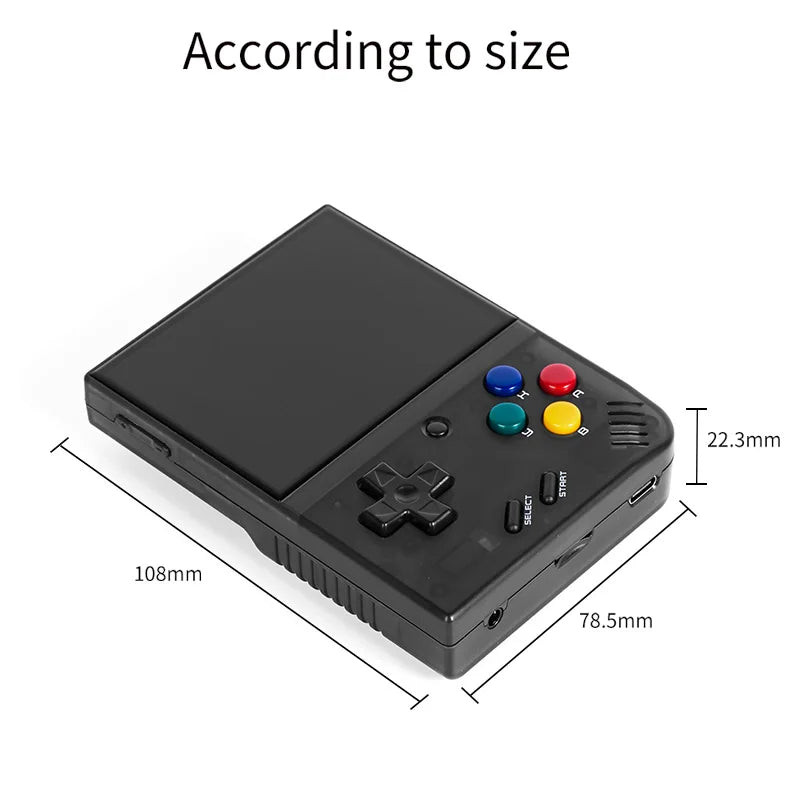 MIYOO Mini Plus + V4 Combination Portable Retro Handheld Game Console 3.5/2.8''IPS Screen Classic Video Game Console Gaming Gift