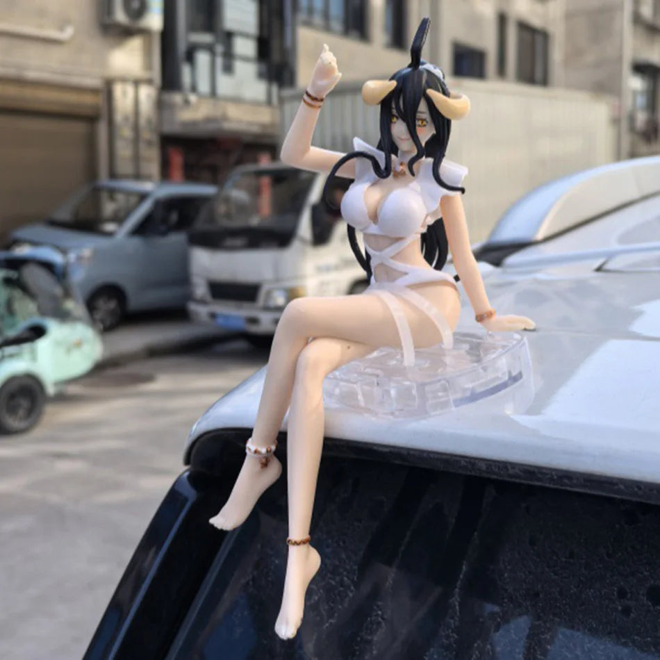 furyu noodles cork overlord albedo sexy anime girl figure overlord albedo swimsuit action figure adult model doll toys