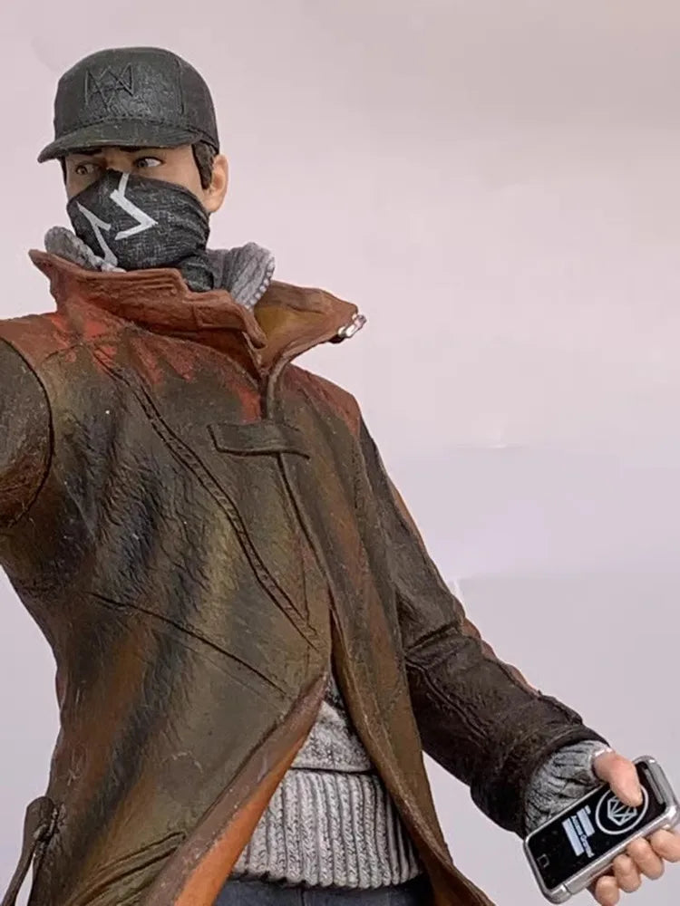 Watch Dogs 24cm Aiden Pearce Action Figure Collection Anime Figurine Collectible Model Toy Gifts