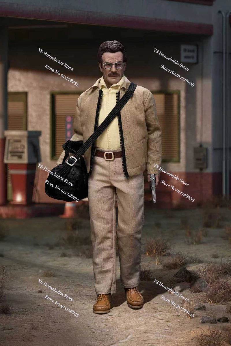 Manipple Studio M087 1/12 Breaking Bad Old White Cloth Action Figure I Am The One Who Knocks Scene Ornament 6inch Soldier Model