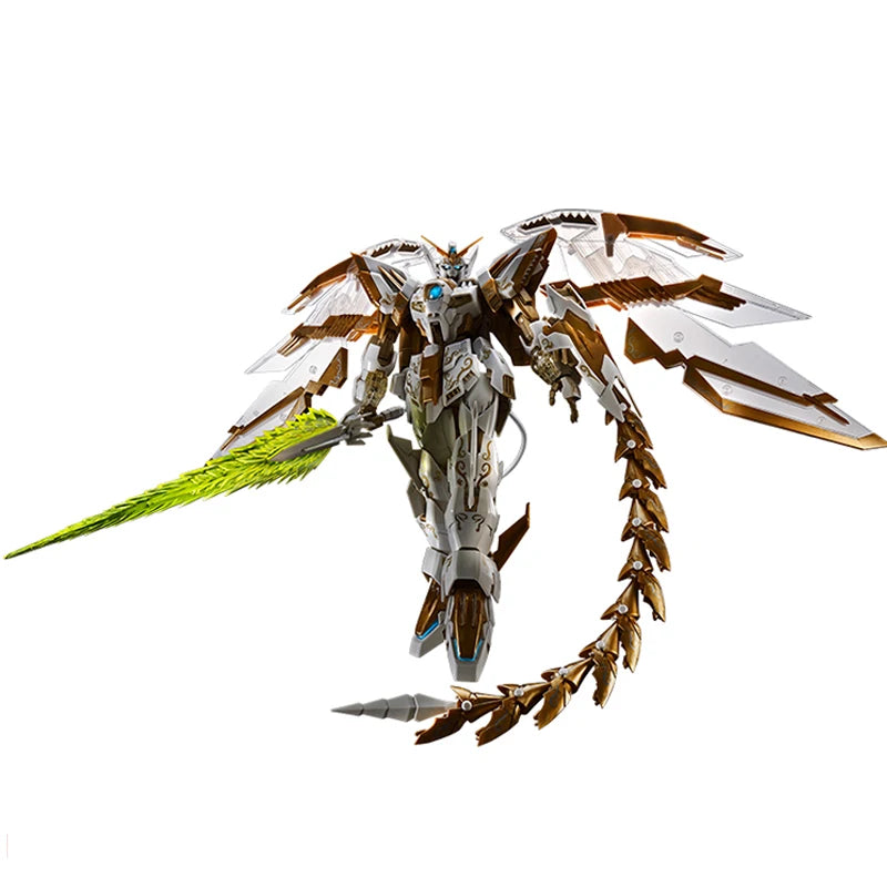 Bandai Genuine MG GUNDAM EPYON EW [CLEAR WHITE]  WING GUNDAM ZERO EW[CLEAR PURPLE] Anime Action Figure Assembly Model Toys Gift
