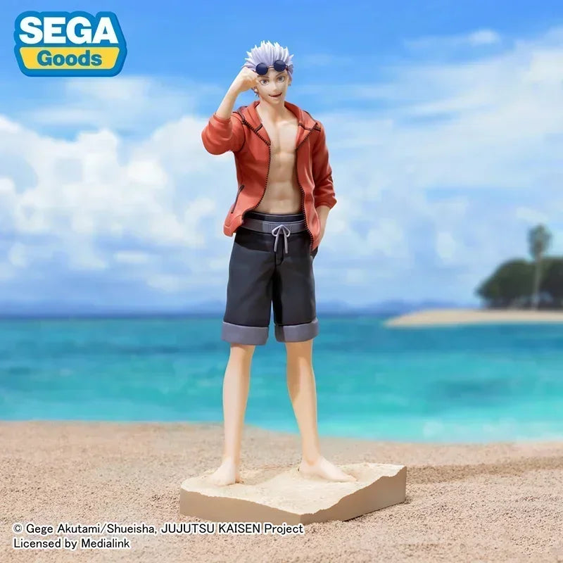 SEGA Luminasta Satoru Gojo Geto Suguru Summer Wear Ver.Jujutsu Kaisen PVC Model Action Statue Collection Boxed Model Doll Toys