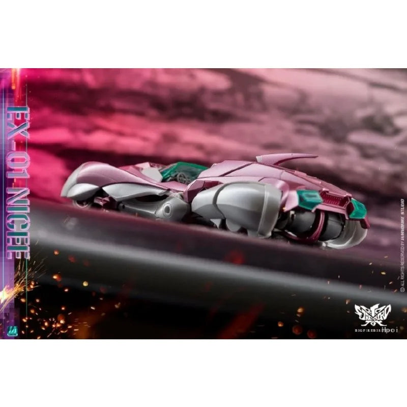 Da Huo Niao Toy Original Wu Ji Ji - EX Series Mocha Finished Product Deformable and Movable Mech Machine Mother Model Toy Gift