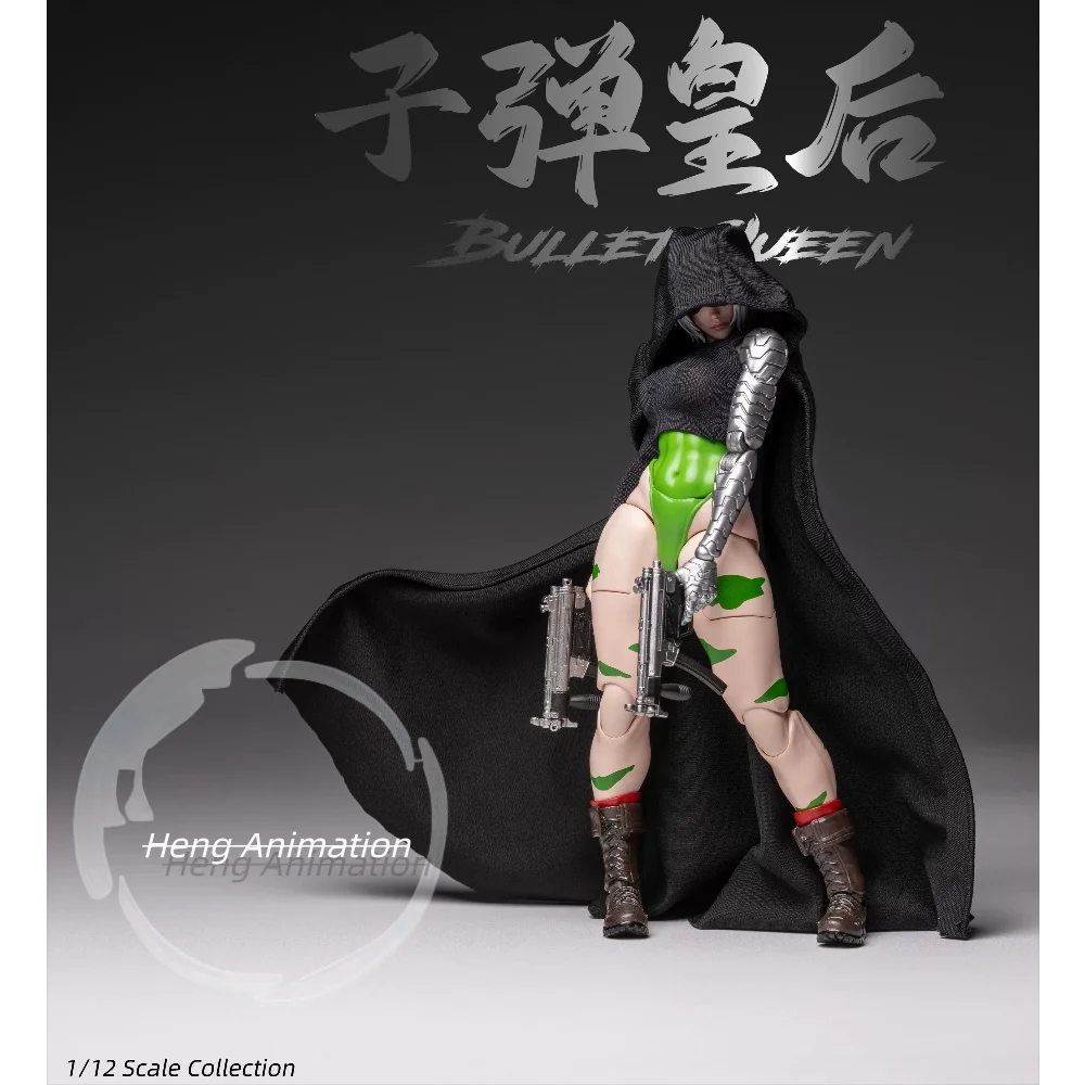 Pre-sale 1/12 Bullet Queen, Movable Eyes, Cloth Clothing, Action Figure, Figurine, Ornament, Collection, Q4 2026