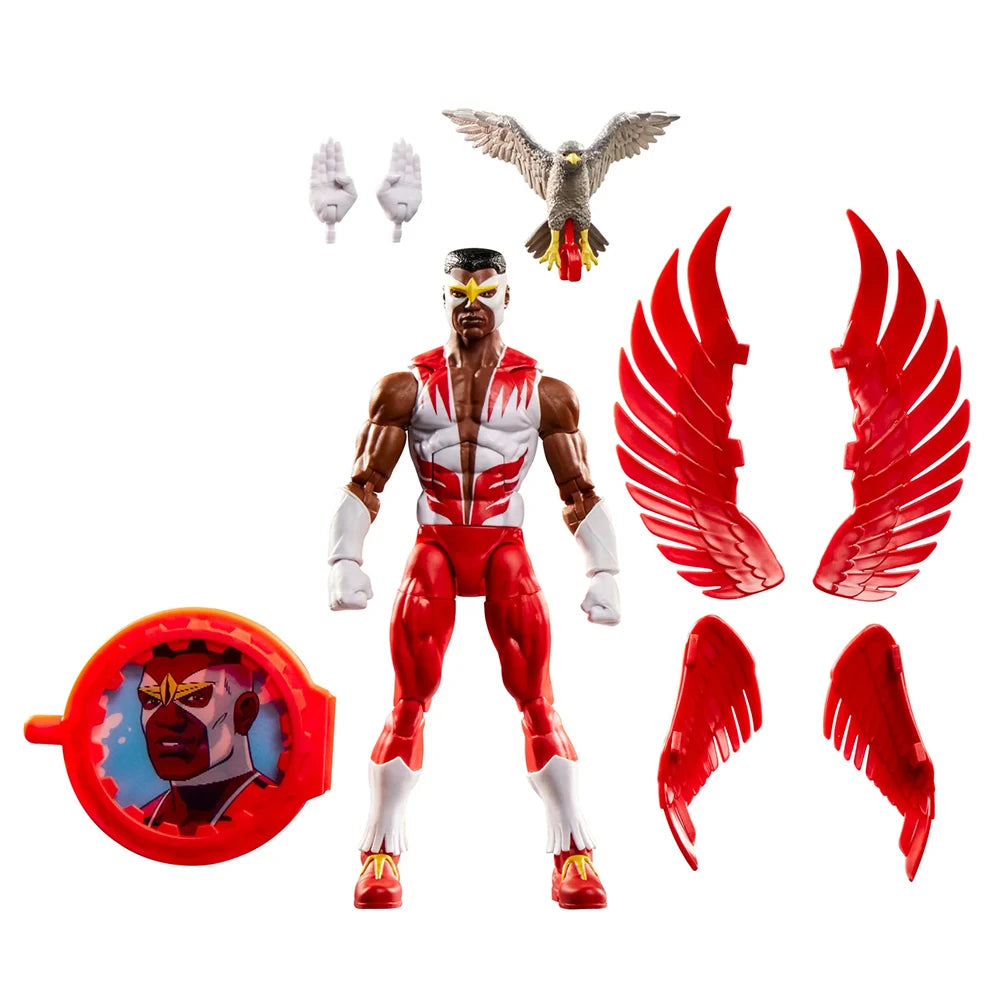 Original NEW Hasbro Marvel Legends Series Secret Wars Marvel's Falcon 15cm Anime Action Figure Model Cardback Toys