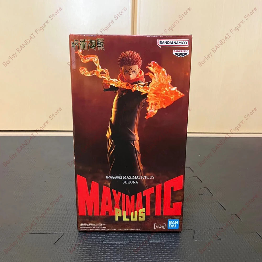 Original In Stock BANPRESTO Jujutsu Kaisen MAXIMATIC PLUS Ryomen Sukuna Anime Action Figures Model Toys Holiday Gifts For Kids