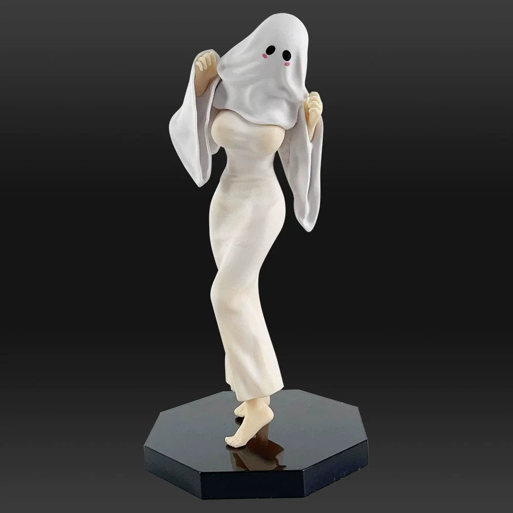 21см Chiyu Секси Аниме Фигурка Ghost Girl Mrs. Apricot Екшън Фигурка Секси Аниме Момиче Фигура за Възрастен Колекционерски Модел Кукла Играчки Подарък